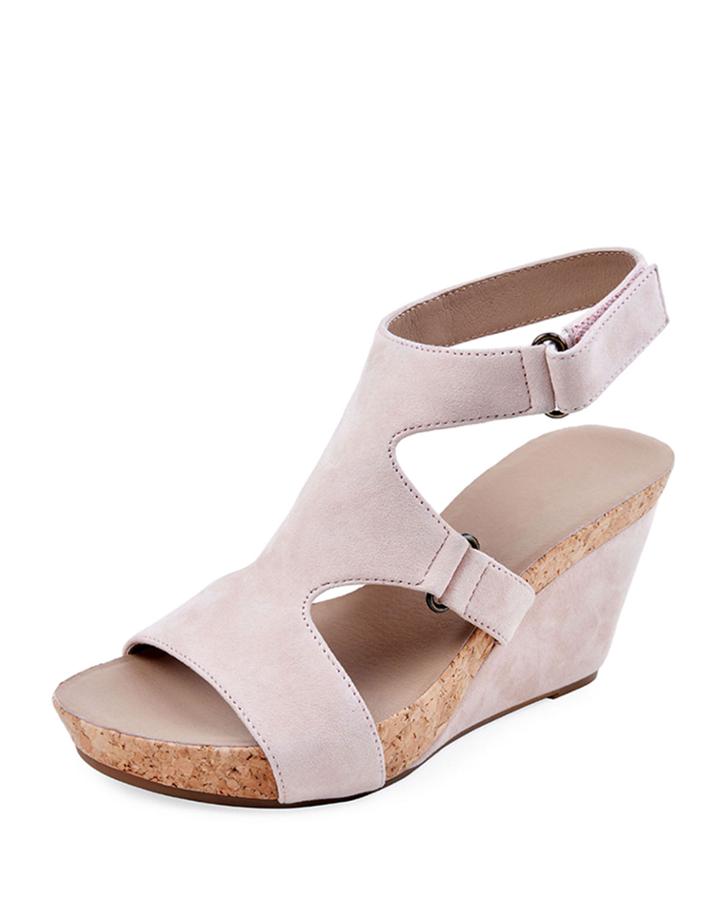 Tobias Suede Wedge