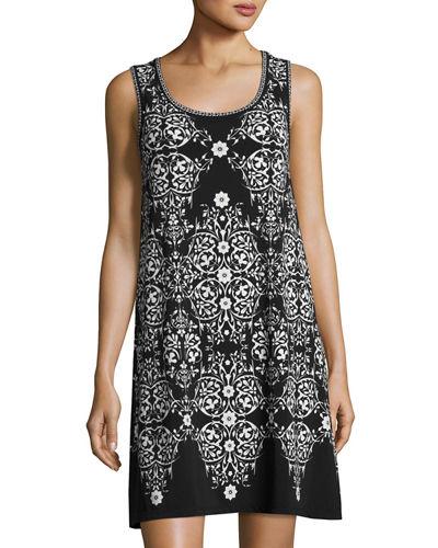 Floral-print Sleeveless