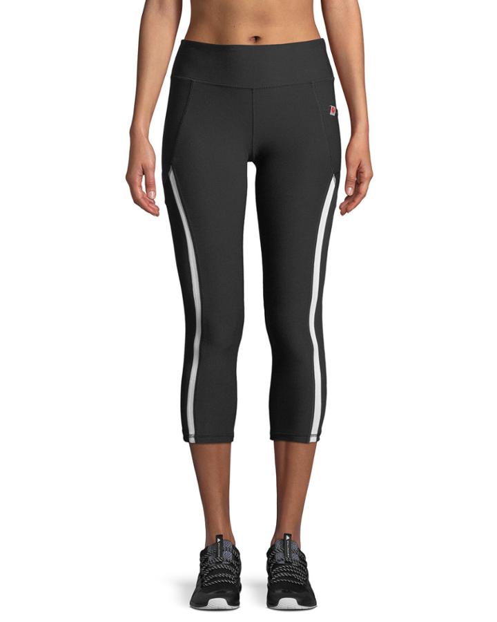 Studio Side-striped Activewear Capri