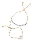 Adjustable Pearly Bracelets,