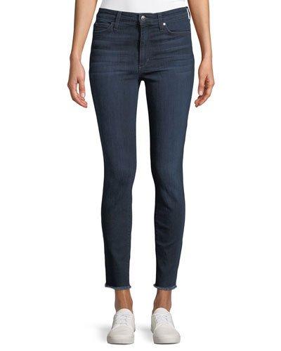 Charlie Frayed-ankle Skinny-leg Jeans