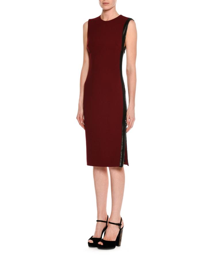 Sleeveless Zip-trim