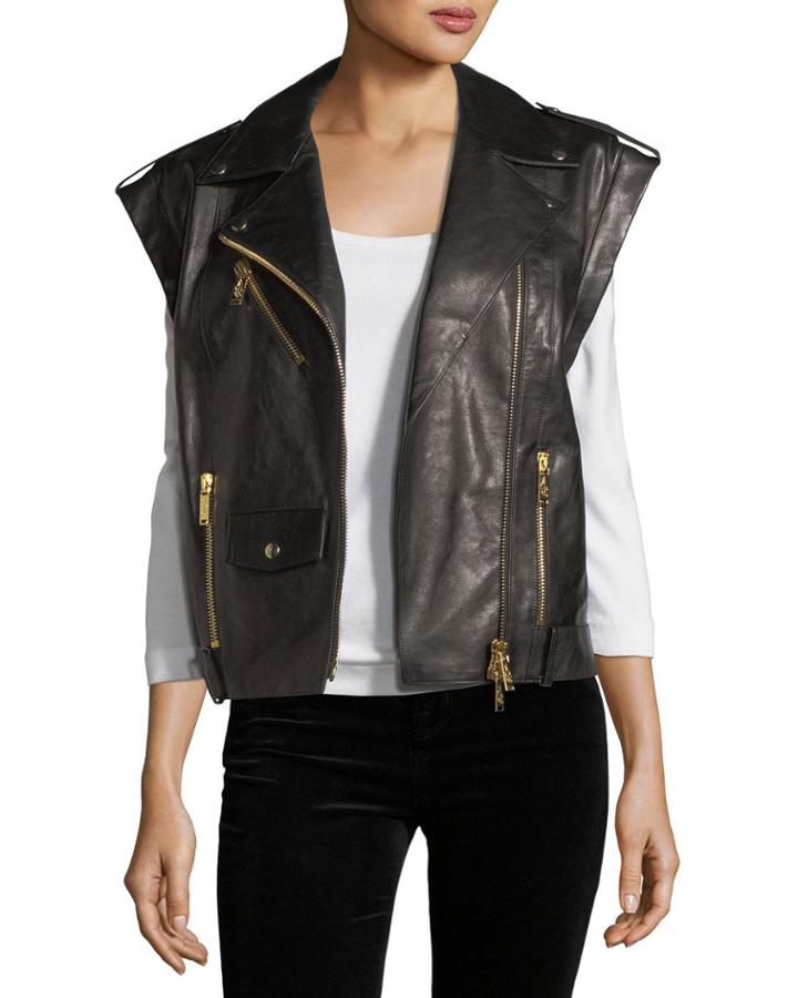 Oversized Leather