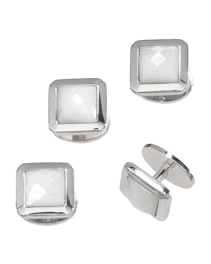 Mother-of-pearl Stud Cufflinks,
