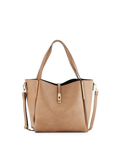 Abigail Faux-leather Tote Bag