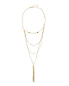 Layered Multi-strand Tassel Necklace
