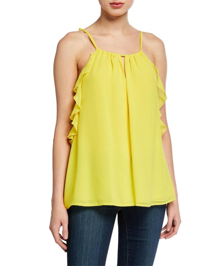 Tassel Tie Ruffle