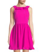 Scenic Route Ruffle-back Fit-and-flare Dress
