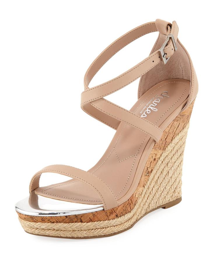 Aden Faux-leather Wedge