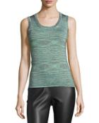 Space-dyed Lurex&reg; Tank