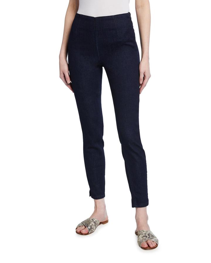 Pull-on Denim Basic Pants