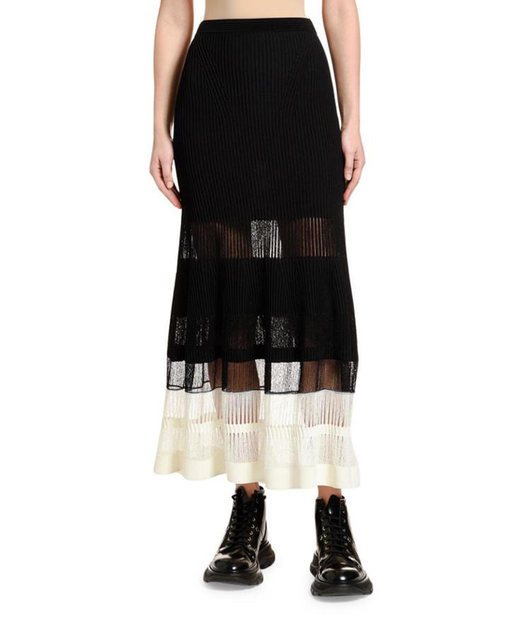 English Ottoman Knit Ankle-length