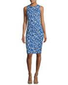 Field Floral-print Stretch-matelasse