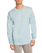 Men's Trefoil-trim Long-sleeve T-shirt