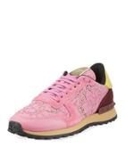 Floral Lace Platform
