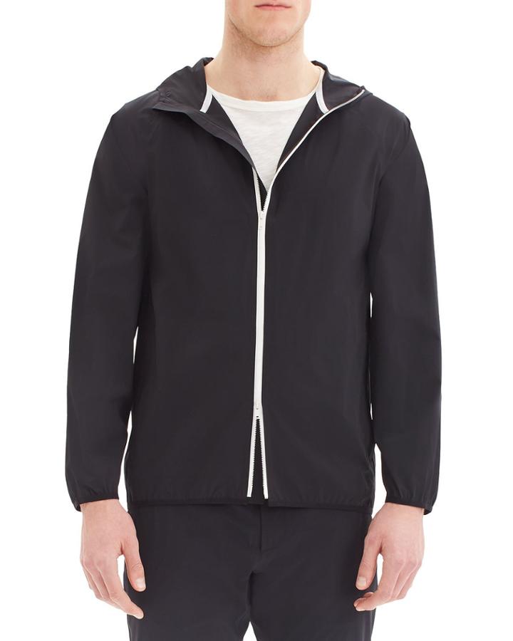 Men's Hector Paper-nylon Zip-front Hoodie