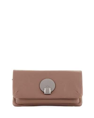 Opal Leather Crossbody Wallet