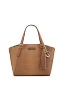 Lizard-print Crossbody Bag