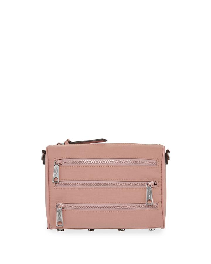 Mini 5 Zip Nylon Crossbody Bag