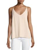 Ranger Camisole Scoop-neck Top, Beige