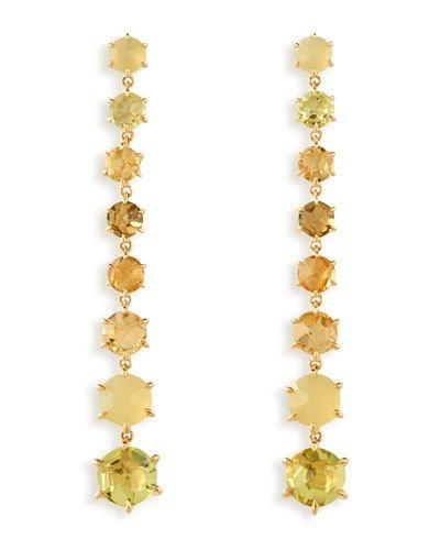 18k Rock Candy & #174 8-stone Dangle Earrings In Tuscan