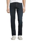 Slim Straight-leg Denim Jeans, Polaris