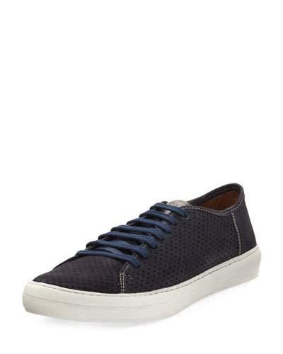 Perforated Leather Laced
