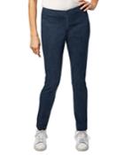 Jasmine Invisible Fly Front Denim Pants