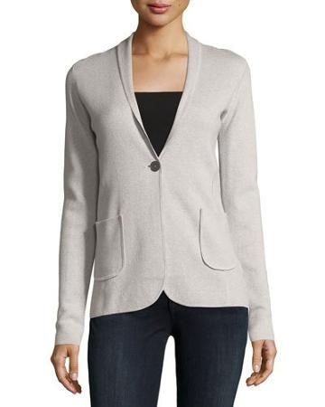 Cotton-cashmere Blazer Jacket
