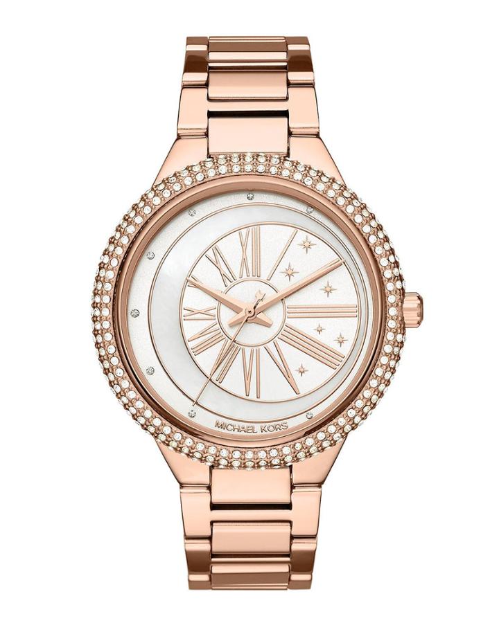 Taryn Celestial Rose-golden Bracelet Watch