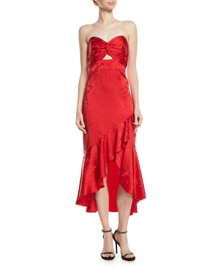 Amalia Strapless Mermaid Gown In
