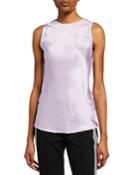 Raw Edge Back-string Tank