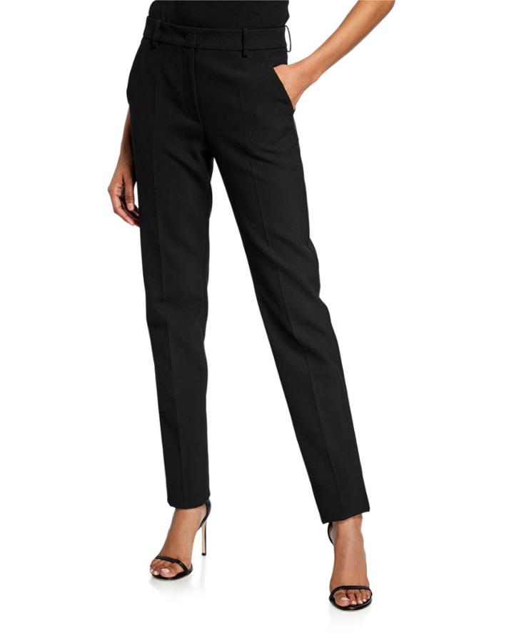 Slim-leg Cady Pants