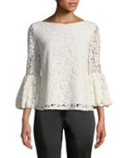 Lace Blouse With Bell