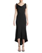 Tie-shoulder High-low