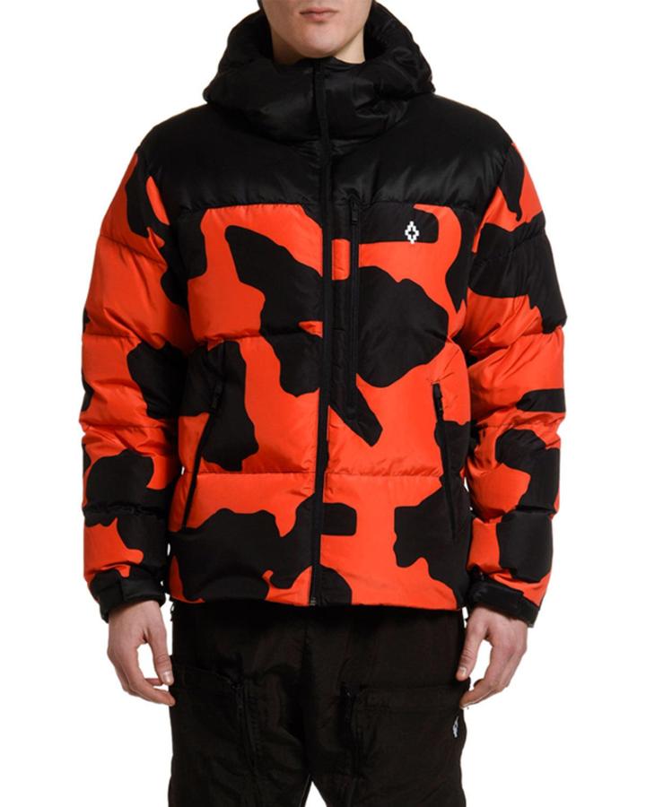 Men's Cross Camo Down Puffer Jacket