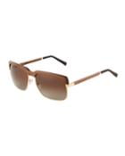 Aston 02 Wood/metal Brow-line