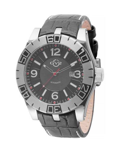 La Luna Men's Automatic Watch W/ Leather