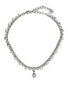Crystal 1-drop Necklace