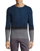 Ombre Cashmere Crewneck