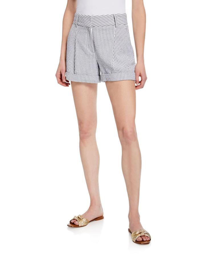 Carito Striped Cuffed