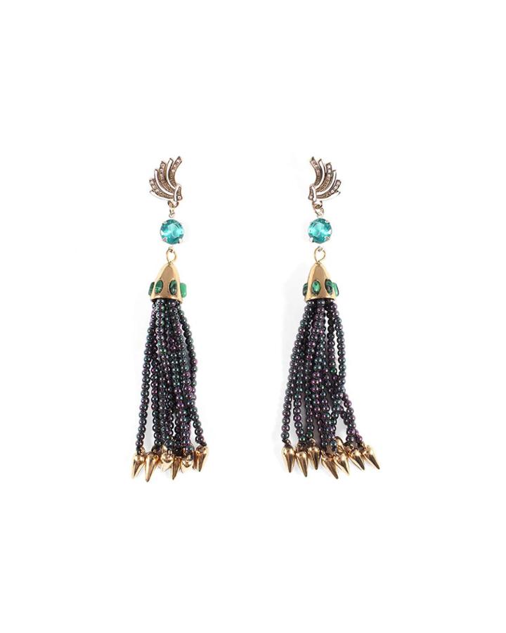 Swift Nomadic Tassel Drop Earrings
