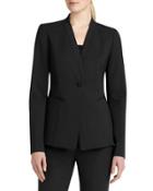 Kara One-button Wool-blend Jacket