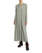 Cashmere Ankle-length Duster