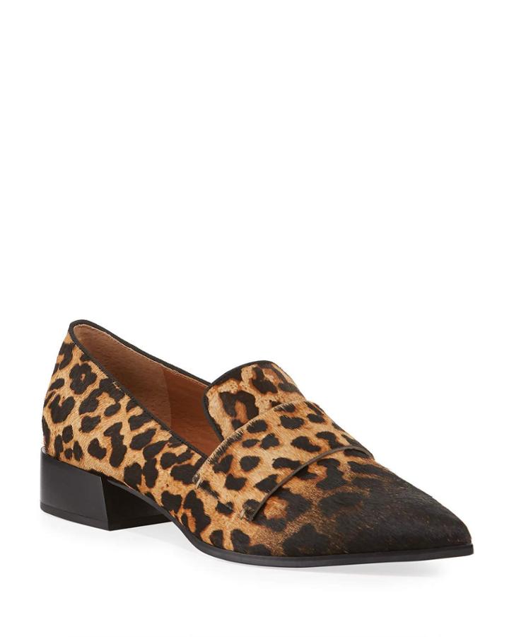 Nebby Leopard Calf-hair