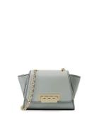Eartha Mini Leather Crossbody Bag, Elephant