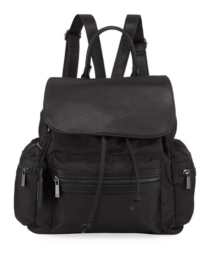 Elizabeth Two-tone Nylon Backpack