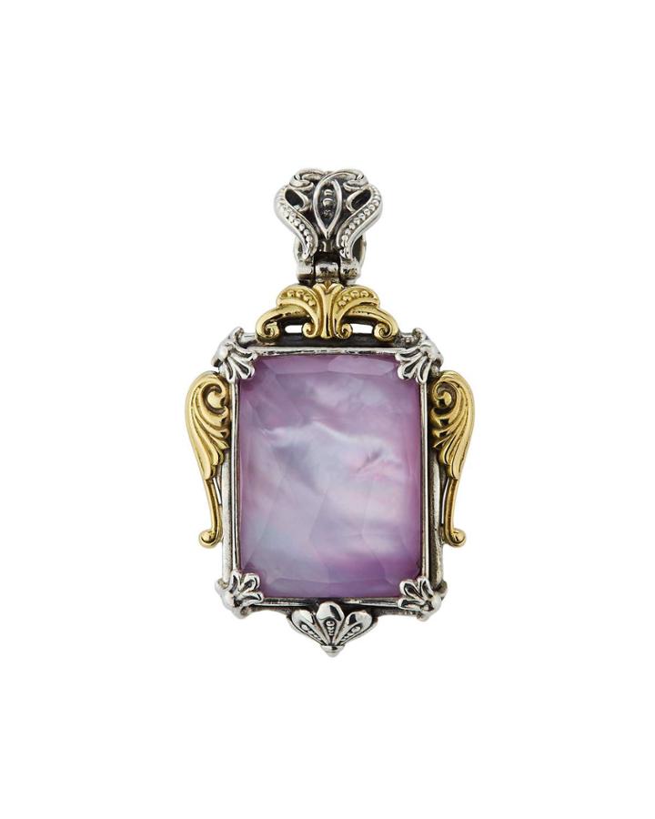 Iliada Rectangular Doublet Pendant