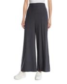 High-rise Side-striped Wide-leg Pants