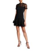 Guipure Lace Short-sleeve
